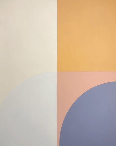 Modern and abstract, minimal art