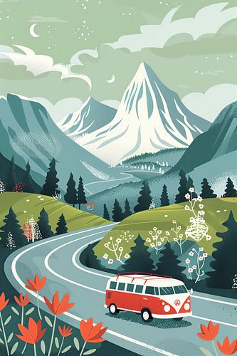 Roadtrip in de Bergen