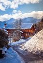 Austrian wooden house in winter sports area by Mariette Alders thumbnail