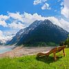 Sonnenliege am Schlegeisspeicher Tiroler Alpen von SusaZoom