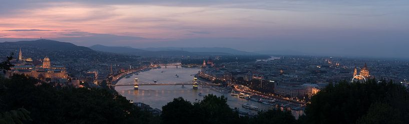 Panorama de Budapest par Ruben Van der Sanden