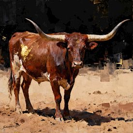 Longhorn Light von Johannas Art Creations