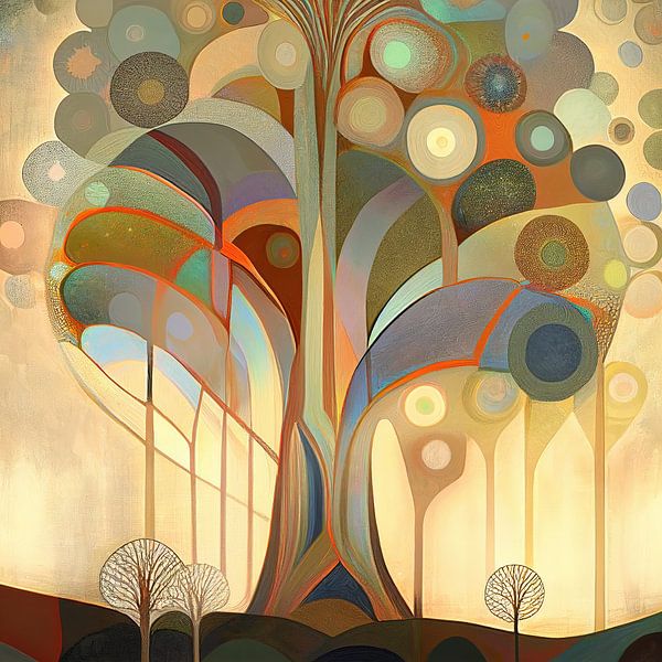 Baum abstrakt von Bert Nijholt