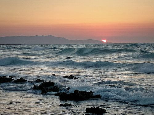 Sonnenuntergang auf Kreta