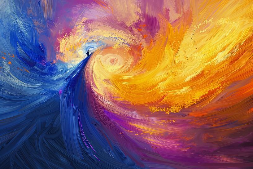 peinture spirituelle par Egon Zitter