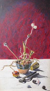 Stilleven met granaatappel