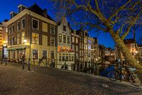 Gaardbrug en huizen Lijnmarkt, Utrecht