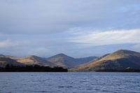Loch Lomond, the Trossachs, meertje in Schotland