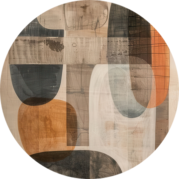 Abstract werk van Modern Collection