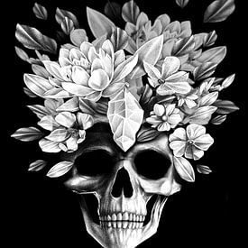 Preety Skull by Darkroom.ink