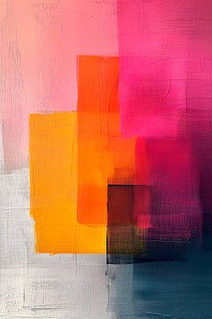 Colorful Abstraction van Harry Hadders