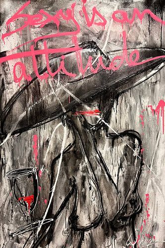Sexy is an attitude - by Geoffrey Wijn (Wine)