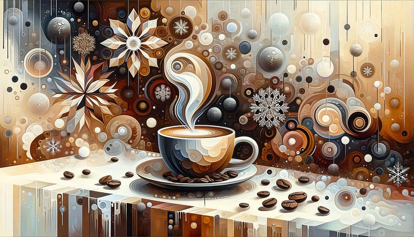 Rêve hivernal aux arômes de café par artefacti