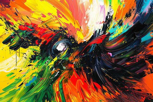 Digitaal abstract beeld