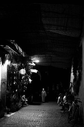 Porträt in der Medina, Marrakesch