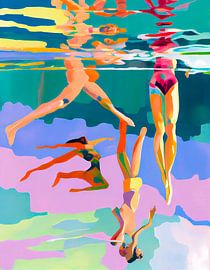 Refreshing Dive into the Sea by Maarten Knops