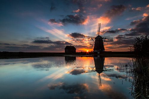 Mill on Texel Netherlands