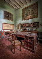 Wooden desk