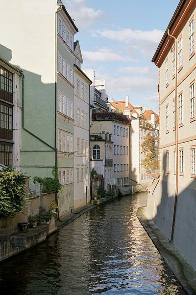 Canal at the Kampa city island in Prague by Heiko Kueverling