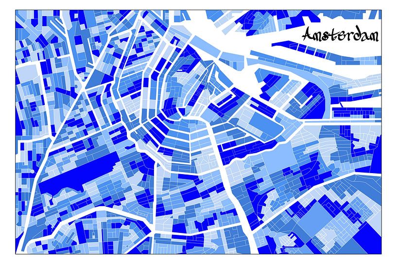 Amsterdam Mosaic by Stef van Campen