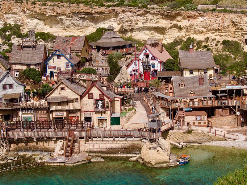 Popeye village Malta by Judith van Wijk