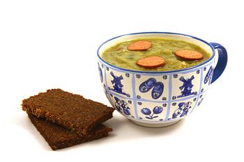 Erwtensoep met roggebrood