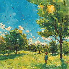 Peinture d'été | Fête d'été