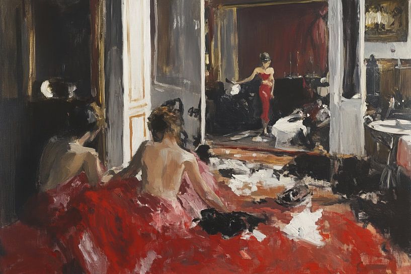 Vestiaire par Peintures accrocheuses