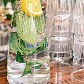 Refreshing mint water jug by Diana van Neck Photography