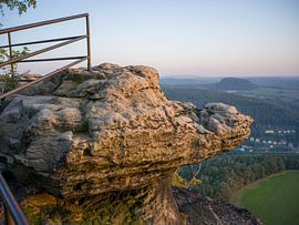Op de Lilienstein Lilienstein (Saksisch Zwitserland / Elbezandsteengebergte)