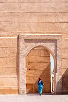 Vrouw in Marrakesh