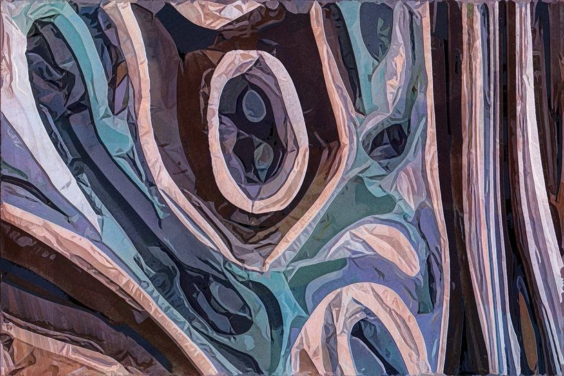 Fruchtbarer Boden - abstrakt von Anna Marie de Klerk