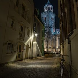 'Spot on' (Lebuïnus toren, Deventer) by Remco Lefers