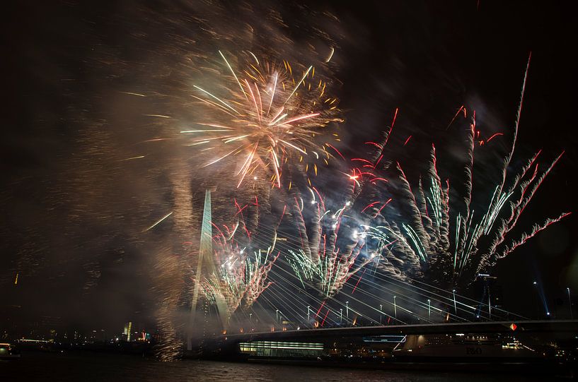 siervuurwerk tijdens oud en nieuw by Renée Teunis