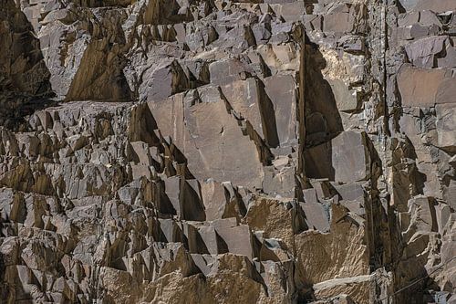 rock face in the Himalayas