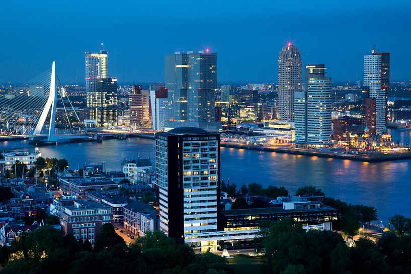Ligne d'horizon de Rotterdam par Willem Vernes
