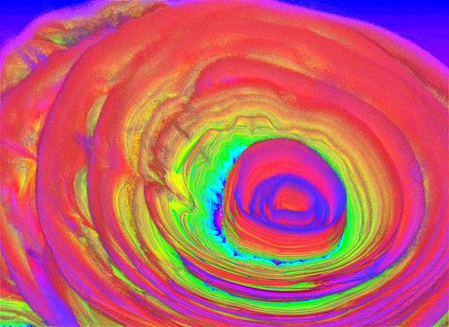 The eye of the tornado