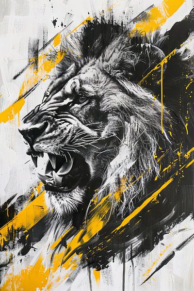 Löwe von Poster Art Shop