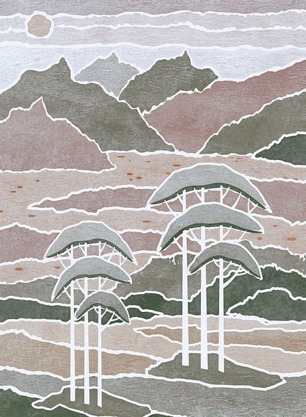 On the edge of the savannah by Anna Marie de Klerk