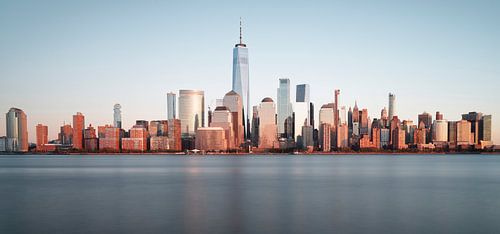 Manhattan panorama van Arnold van Wijk