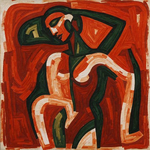 Dynamische menselijke vorm