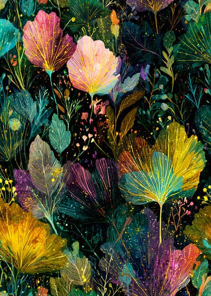 Magical leaves by JBJart Justyna Jaszke