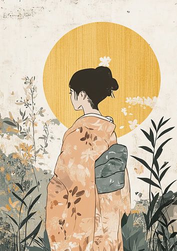 Vrouw Zen | Vrouw Kimono