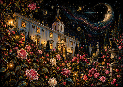 Das zauberhafte Mitternachtsschloss „Lysice Garden“ für eine romantische Schlafzimmergestaltung