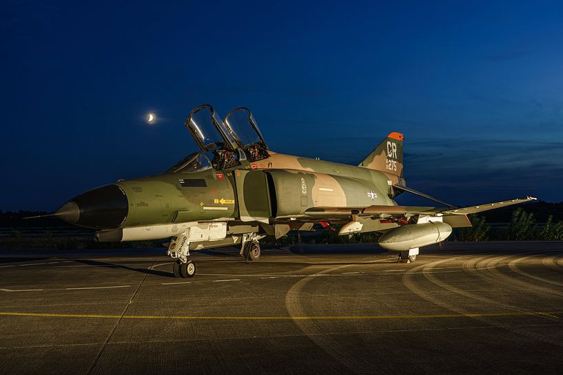 McDonnell Douglas F-4E Phantom II from 32nd TFS. by Jaap van den Berg