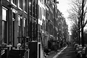 Amsterdam en noir et blanc