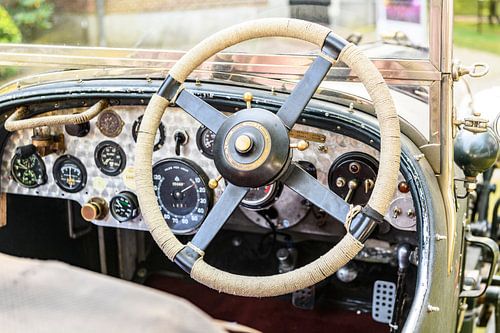 Bentley 4 Liter Compressor klassiek klassiek Brits autodashboard