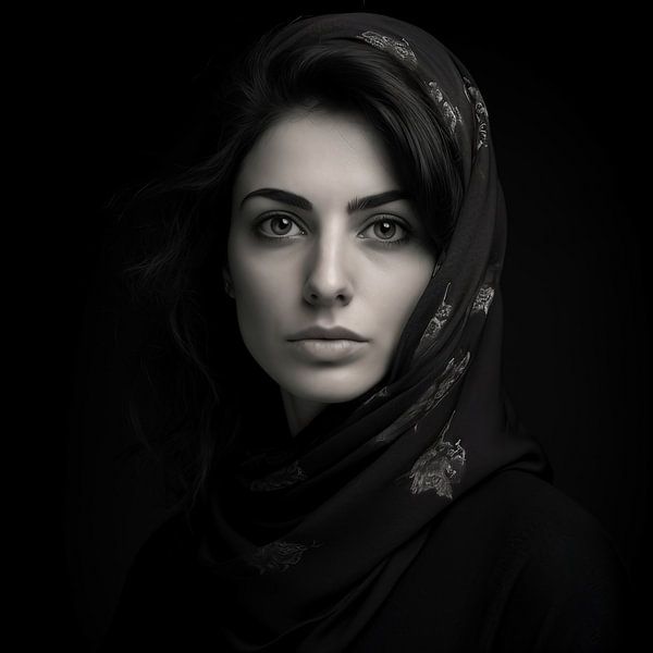 Portrait von fernlichtsicht