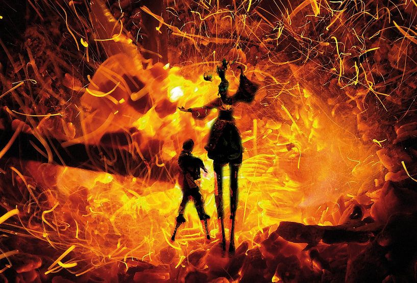 Fire Dance by Hans van der Pol