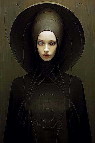 Vrouw surrealistisch